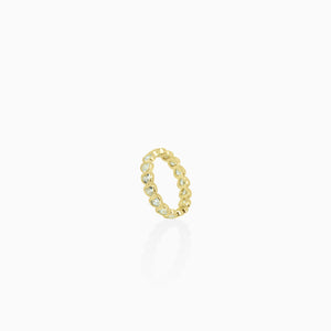 Heart Band Ring - Gold